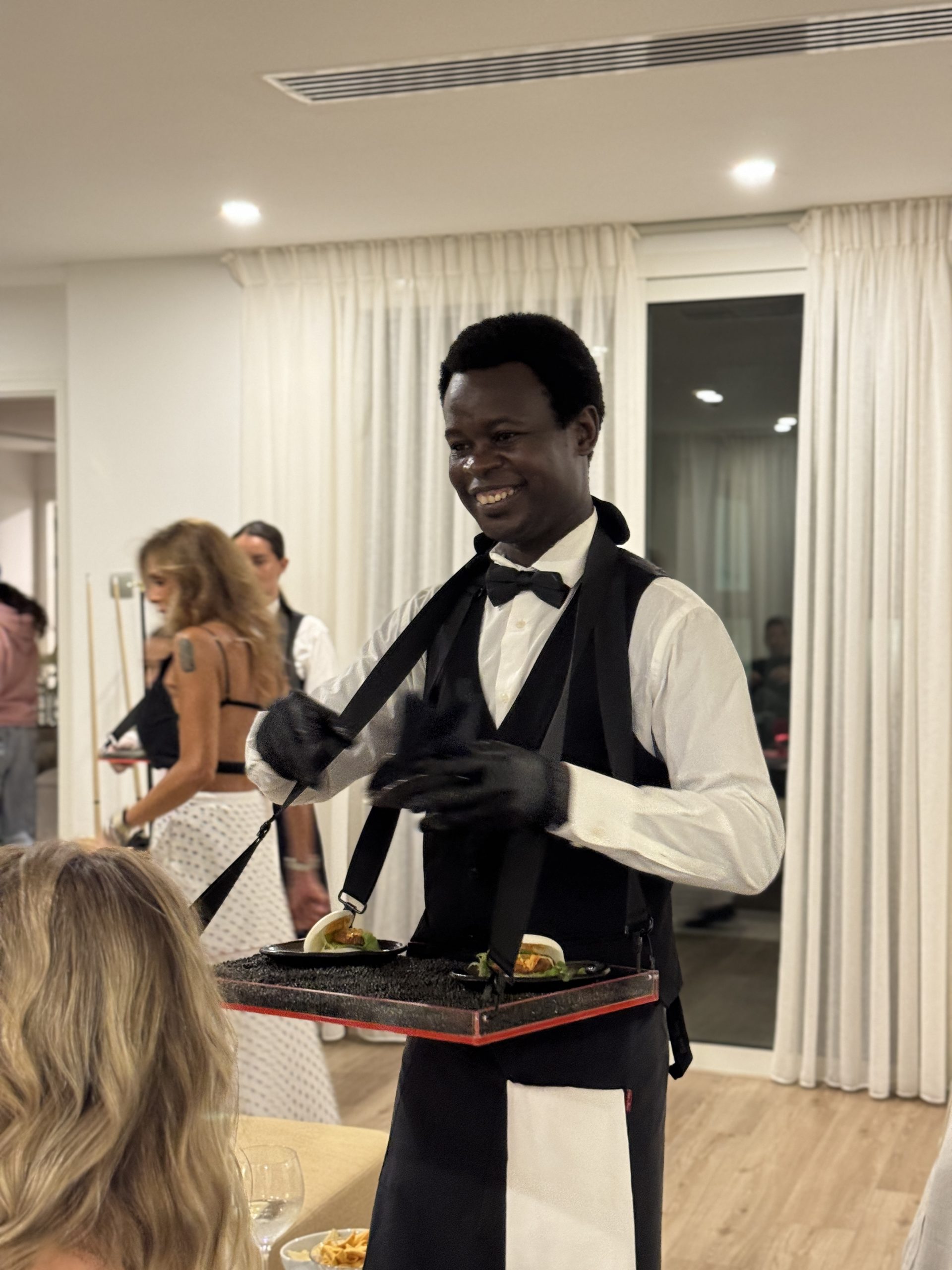 Private chef catering for small home party