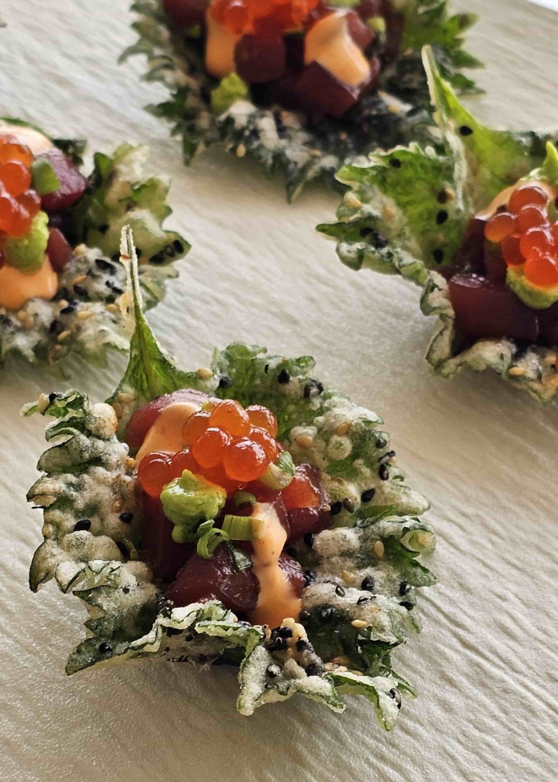 Shiso Leaf Tuna Tartar MonChef F1