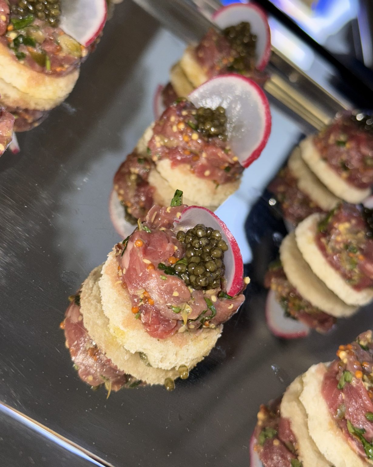 Steak Tartar with Caviar MonChef Canape