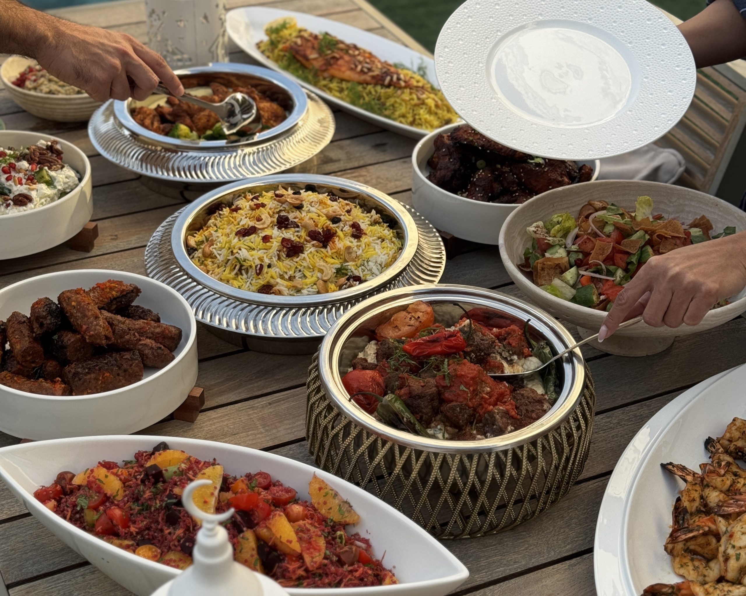 MonChef Ramadan Sharing Platters Catering